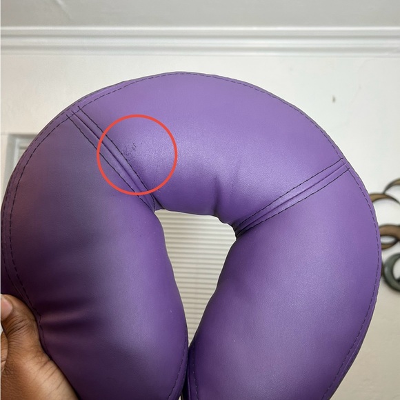 Earthlite Adjustable Massage Table Headrest – Purple | Excellent Condition - Picture 4 of 12